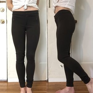 Vince Chocolate Brown Ponte Pants